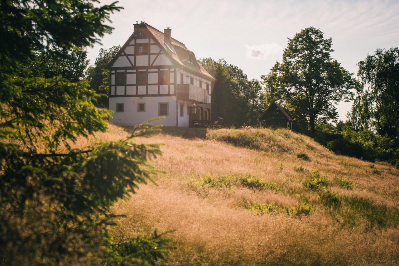 Izerski Horyzont - Dom Z Balia W Lesnej Perspektywie Kopaniec Exterior photo